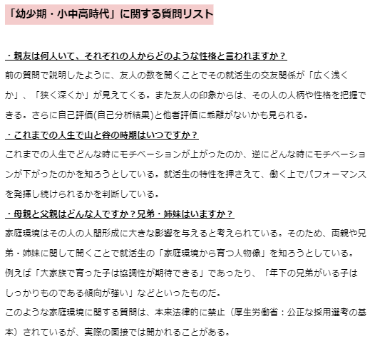 unistylehrk's tweet photo. 【幼少期面接】#25卒

金融業界は東京海上日動を筆頭に大学生活以前について深堀をされるケースが多い。

自分史を作成して今までの経験や価値観を整理しよう。

解説記事は以下☟
https://t.co/MKktX2knPE https://t.co/4Kaj2rebk2
