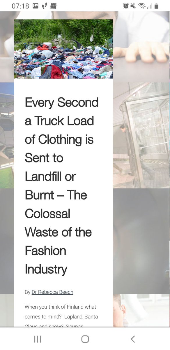 This is staggering. Make a pledge like <a href="/DeborahMeaden/">Deborah Meaden 🇺🇦</a> did, not to buy any new clothes for a year.
