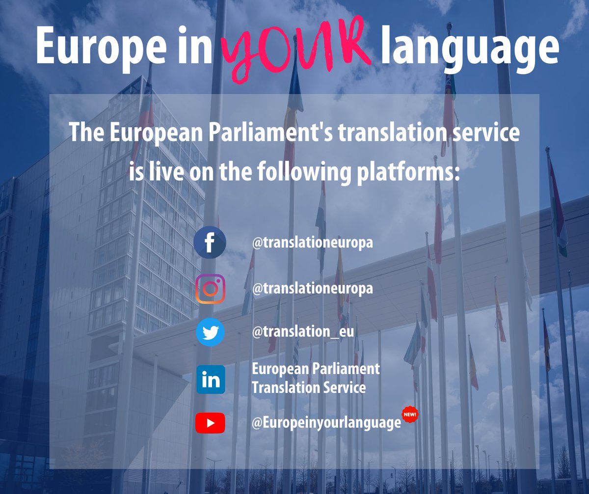 European Parliament Translation Service tweet media
