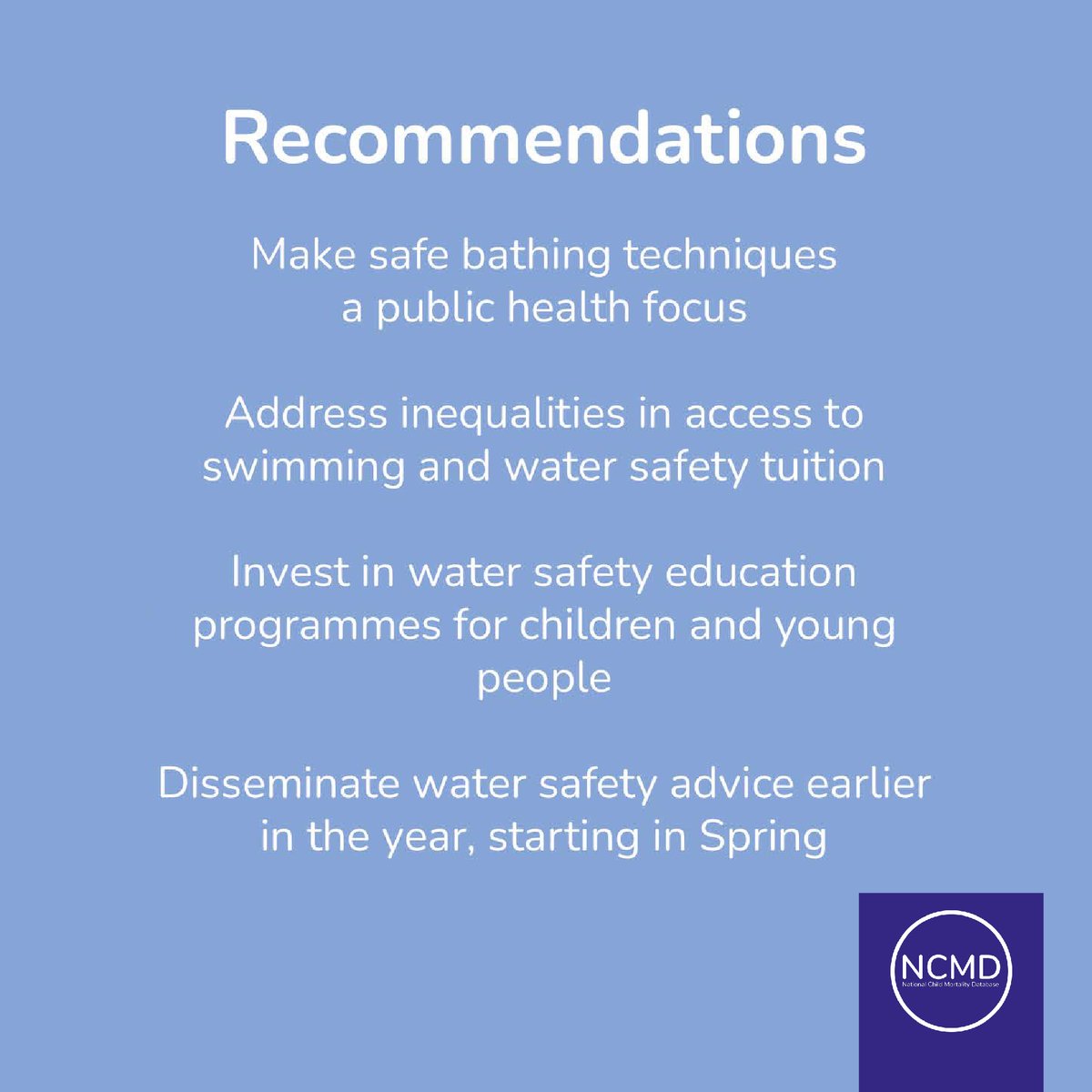 RLSSUK's tweet photo. A new report co-authored by RLSS UK and the @NCMD_England team at @BristolUni reveals an alarming increase in child drownings in England.

RLSS UK is calling for urgent action from the Government.

https://t.co/Idahtmyrfx

#DrowningPrevention #WaterSafety #Inequality https://t.co/8qJ2YOaNIh