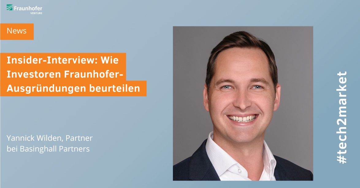 Wie "investment-ready" ist eure Technologie, euer Projekt oder euer #startup? Warum ist die Technologie nicht immer der entscheidende Faktor bei der Bewertung durch Investoren? VC-Investor Yannick  Wilden: bit.ly/3Dbs6RX
#vc #techtransfer #fraunhofer #tech2market