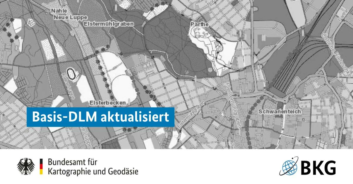 BKG_Bund's tweet photo. 📣 Wir haben das Digitale Basis-Landschaftsmodell ATKIS Basis-DLM für alle Bundesländer aktualisiert.
ℹ️ Mehr darüber: https://t.co/dRfoCrFDm2
#BasisDLM #ATKIS #Geodaten https://t.co/ahUq8S3Fh7