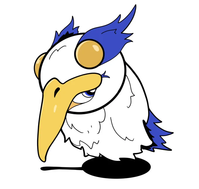 ジブリの新作の謎のトリ トゥーン化
