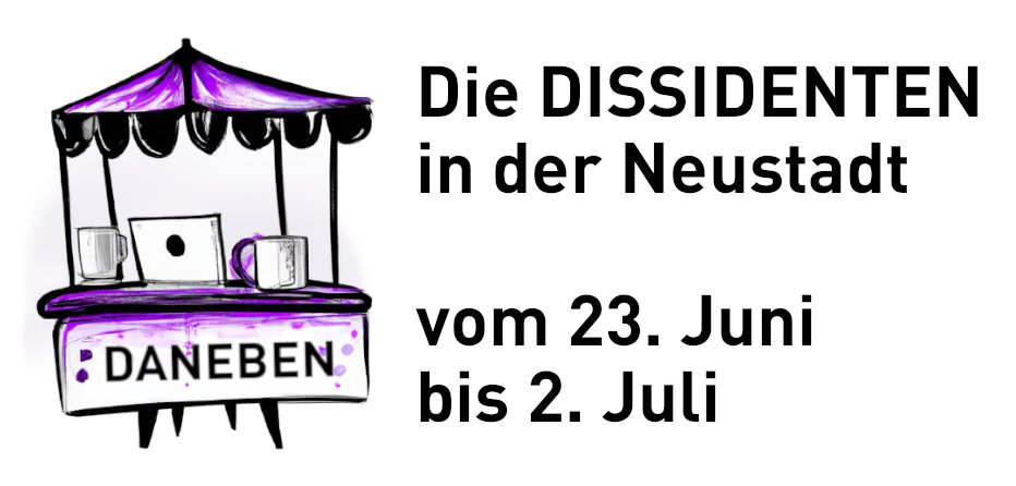 DissidentenDD's tweet photo. Ab sofort findet ihr die Mitschnitte aller Gesprächsrunden aus dem #Daneben auf Youtube und Peertube.
Insgesamt sind es 13 Stück und thematisch ist für alle was dabei. Steigen wir durch, ein Thread. https://t.co/dBDMpEY8r8