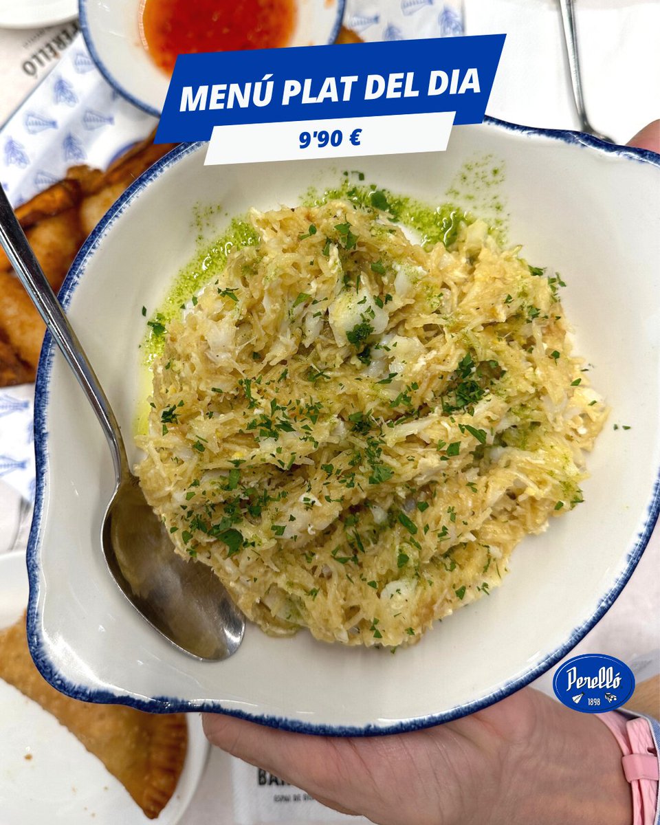 Perello1898's tweet photo. Tenim el pla per als teus migdies! Passa’t per la #BarraPerelló i demana’t un Menú Plat del Dia 🍴📋.

El Plat del Dia amb beguda, per 9,90 €

🗓 De dimarts a dijous, de 12 a 16.00 h

📍 A la nostra parada del Mercat del Ninot (#Barcelona) https://t.co/407zaTT2iJ