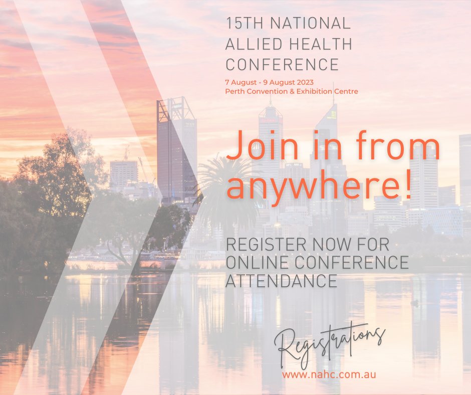 National Allied Health Conference on Twitter "🖥️ Join the conference