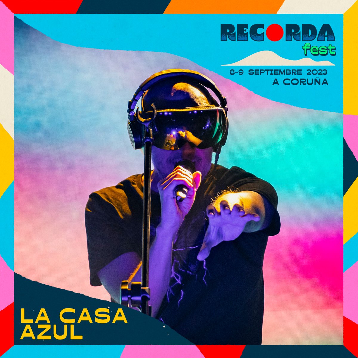 silcerino's tweet photo. #Coruña | La CASA AZUL pone el broche al cartel del #RecordaFest 

👉 Estarán en el Muelle de Batería el sábado 9 de septiembre

➡ https://t.co/aeksexCGAe https://t.co/Wh0S3MaPKY