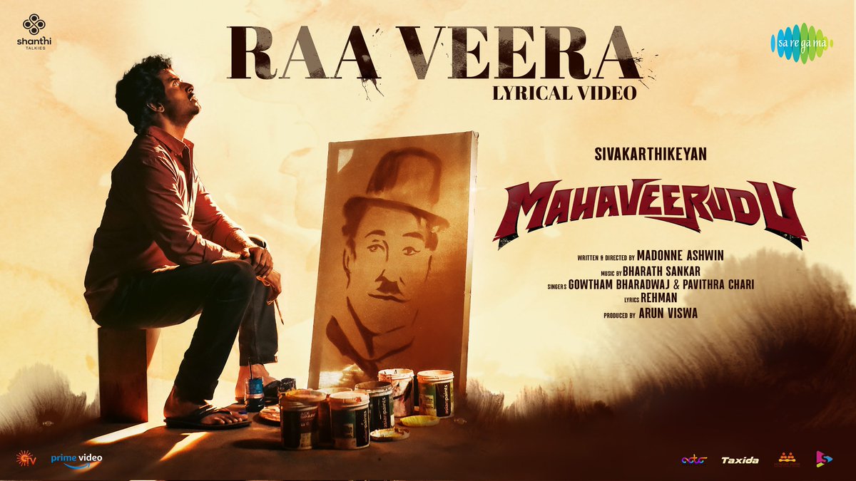 The Mesmerizing #RaaVeera from <a href="/Siva_Kartikeyan/">Sivakarthikeyan</a> 's #Mahaveerudu Out Now !

▶️ youtu.be/VxOnxT3TxcQ

🎙️<a href="/gowthambharadwj/">Gowtham Bharadwaj</a> <a href="/pavithra_chari/">Pavithra Chari</a>
🎹#BharathSankar
📝<a href="/LyricistRahman/">Rahman lyricist</a>

#MahaveeruduThirdSingle
#MahaveeruduFromTomorrow 
#DhairiyameJeyam

🎬 <a href="/madonneashwin/">Madonne Ashwin</a>

<a href="/AditiShankarofl/">Aditi Shankar</a>