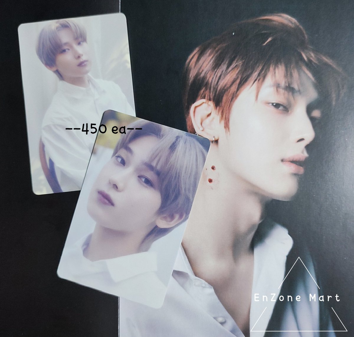 _enzone1130's tweet photo. #enzonesells

ic wts lfb ❕ic wts lfb

Enhypen Sunoo Hakanai PC (whole set - 1800)

- on hand
- no to sensitive buyers
- mint condition
- payo/reservation 3days
- mine/dm to claim

t. jungwon heeseung jay jake sunghoon sunoo ni-ki enhypen pc hakanai https://t.co/ueGBtxYFUG
