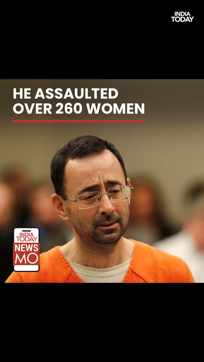 Larry Nassar was accused of sexually assaulting more than 265 women, including Olympic gold medalists Simone Biles, Aly Raisman and McKayla Maroney. #LarryNassar #Controversy #SexualAssault #Crime #NewsMo https://t.co/r0it0zRF19