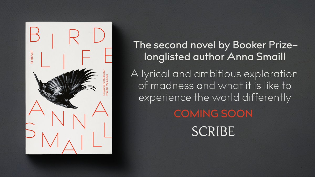 The team at <a href="/scribepub/">Scribe Publications</a> and <a href="/ScribeUKbooks/">Scribe UK</a> are revealing the official BIRD LIFE cover today. Have loved this design since I first saw it. Indebted to the brilliance of <a href="/lukejbird/">Luke Bird</a>