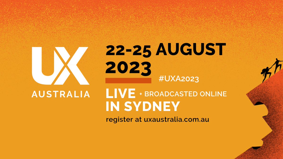 We're proud to be sponsoring <a href="/UXAustralia/">UXAustralia</a> 's 15th annual conference - UXA2023 - next month.

There's a 15% discount code for Graphic Gear customers, so message us for the details.

And see you there!
#uxa2023