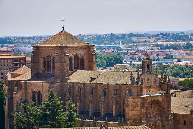 NickoCruisesUK's tweet photo. Salamanca - The Golden City! - is a city in western Spain, located in the autonomous community of Castile and Leรณn. It is known for its rich history, architectural beauty, and prestigious university โก๏ธ https://t.co/u0Iokf7sGA โ๏ธ๐ช๐ธ #DestinationHighlights https://t.co/wd57vhE5WP