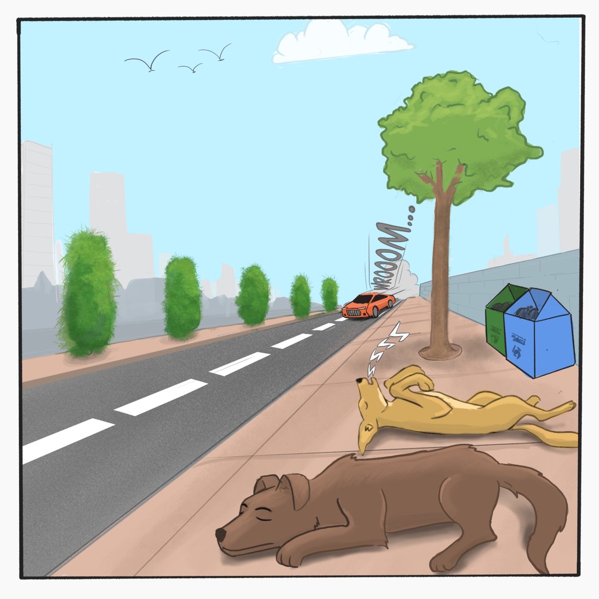 sunfuelelectric's tweet photo. Electric vehicles: bringing peace and quiet to the streets.

#Sunfuel #comicstrip #ecofriendly #electricvehicle #emissionfree #pollutionfree #sunfuelelectric https://t.co/2XNdw64PyO