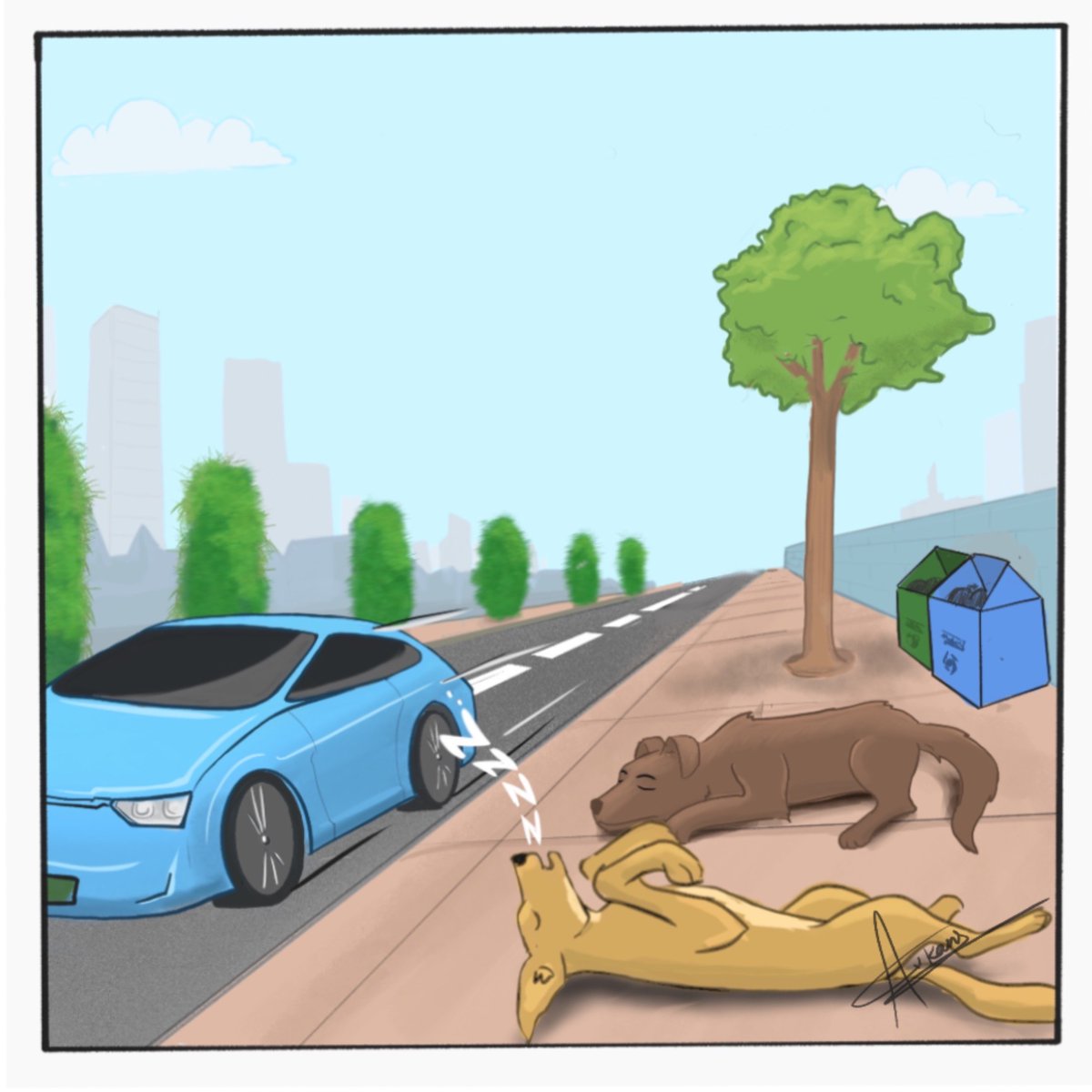 sunfuelelectric's tweet photo. Electric vehicles: bringing peace and quiet to the streets.

#Sunfuel #comicstrip #ecofriendly #electricvehicle #emissionfree #pollutionfree #sunfuelelectric https://t.co/2XNdw64PyO