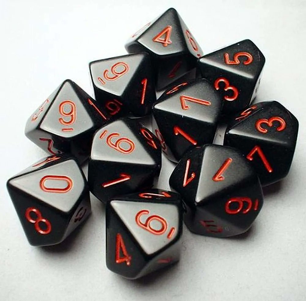 The humble d10 is the superior die.

#ttrpg #ttrpgcommunity #dnd #dice