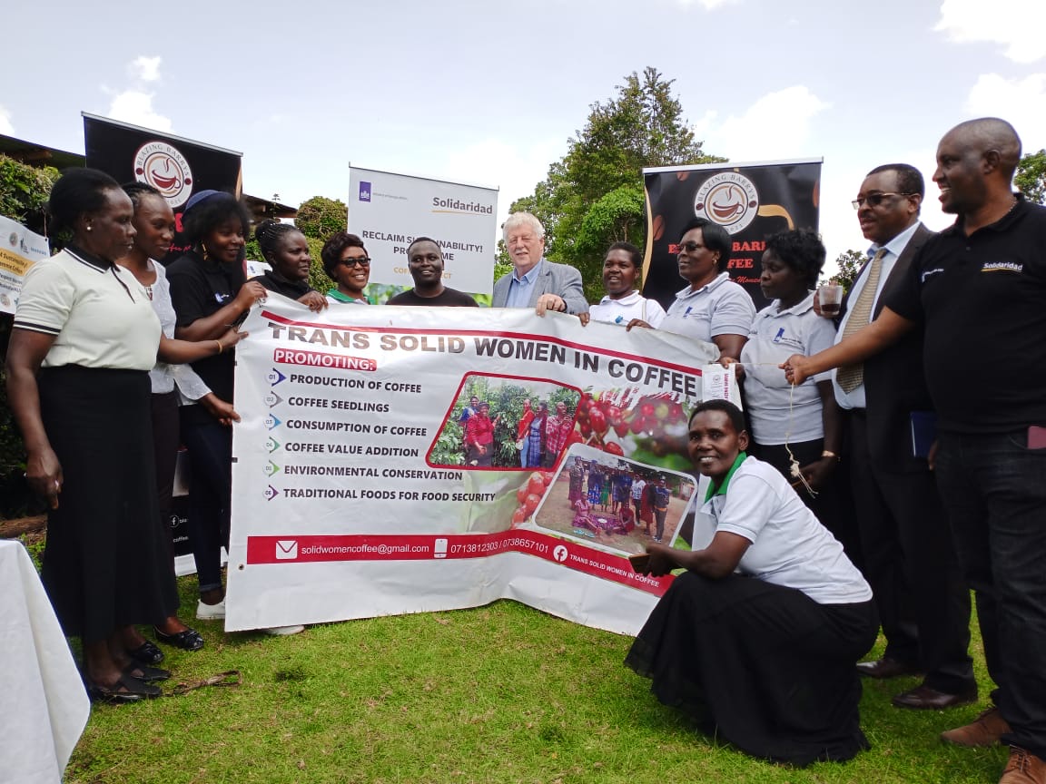 We were inspired by the coffee farmers in Trans Nzoia and West Pokot. NL financed Solidaridad programme targets women and youth in coffee production, increasing their incomes and creating gender champions in farming communities.
