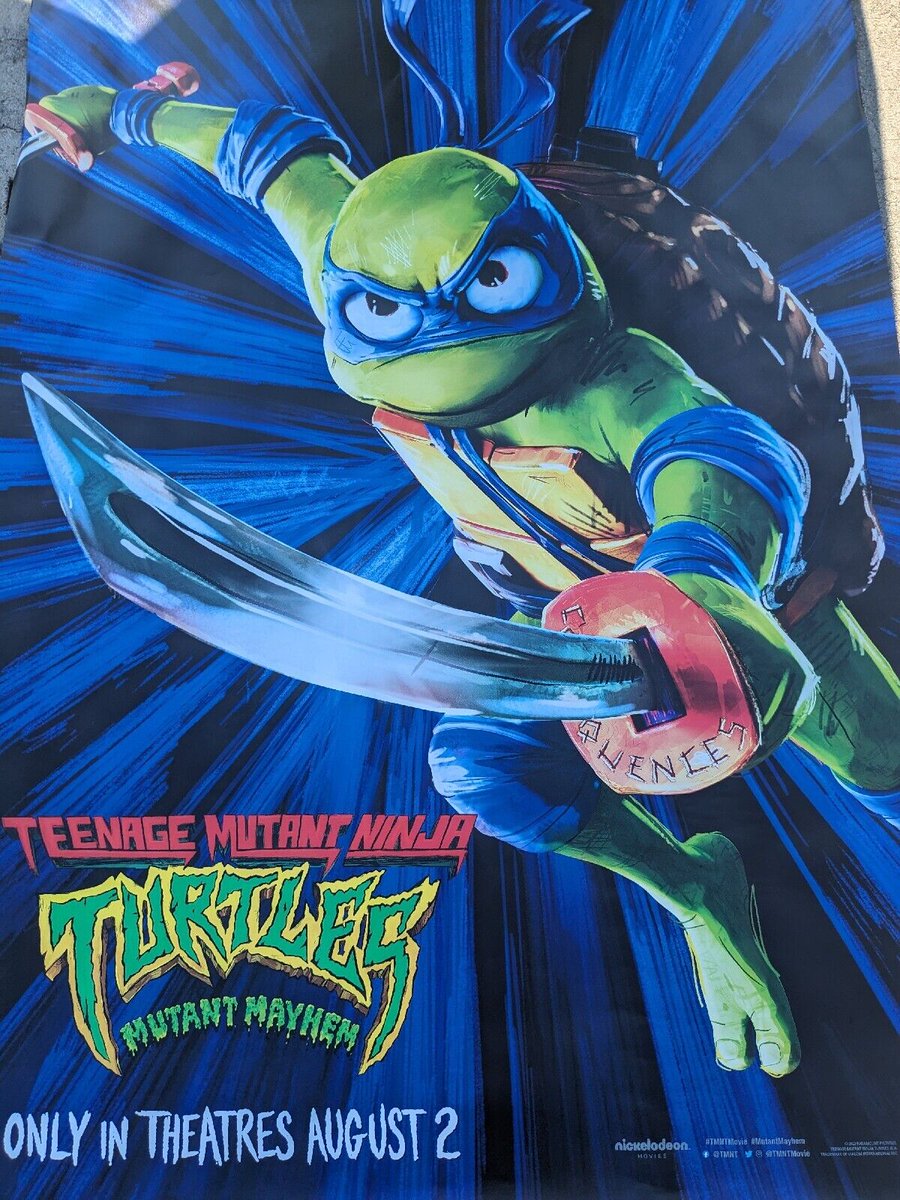 Teenage Mutant Ninja Turtles: Mutant Mayhem Movie Poster (#1 of 48