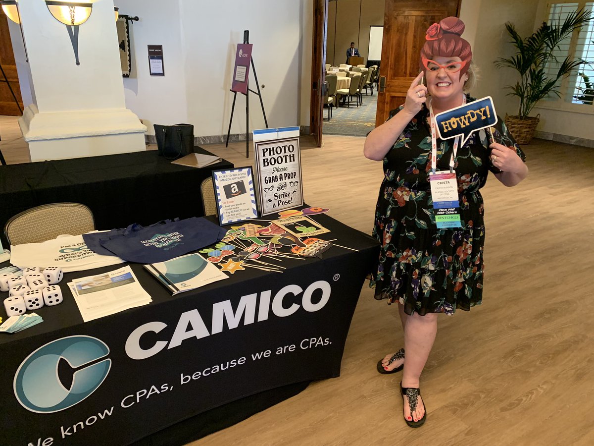 BursonCrista's tweet photo. #CAMICO #INTCHG23
Stop by and see Ric and Amber! https://t.co/9HXpW6J15J