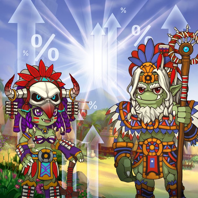 NosTale's tweet image. Give your tattoos an upgrade: for a short time only, the chances of improving your tattoos (level +1 to maximum level 9) is increased by 30%. 

Simultaneously, the chance of the improvement failing is reduced.

Only until 17/07 at 11:00 AM CEST!

#NosTale #gaming #MMORPG