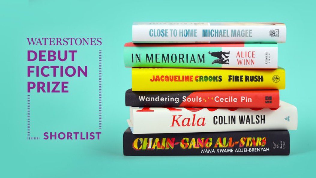 WatNewtonMearns's tweet image. The Waterstones Debut Fiction Prize 2023 shortlist is here! Chosen by our booksellers, these are the six debut novels that have excited them most, representing the best of the future of fiction. 
Discover them all here: bit.ly/WDFP23
#WDFP