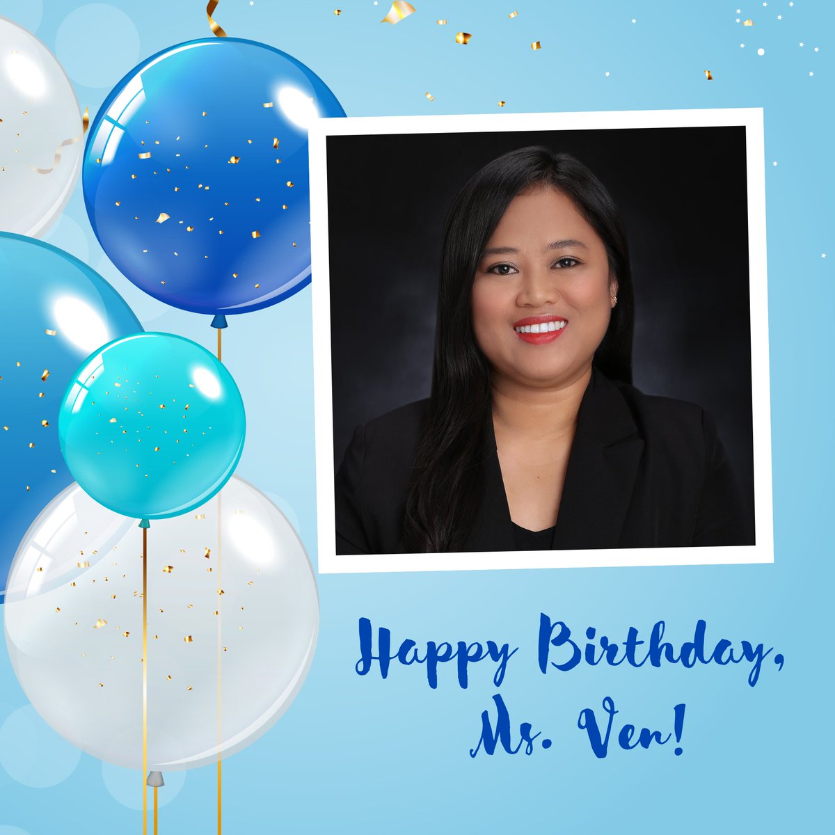 MalayanScience's tweet image. Sending our warmest greetings to our beloved and hardworking principal, Ms. Venice Cristine C. Dangaran, on her special day. Happy Birthday, Ms. Ven!