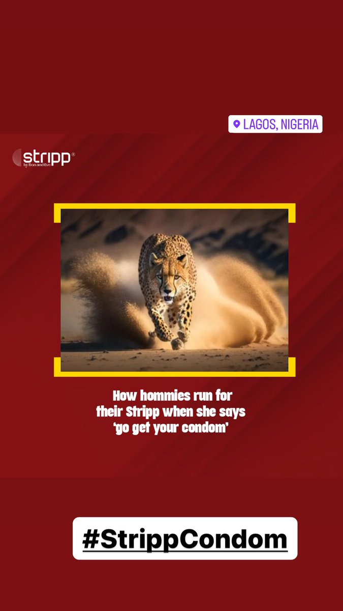 Remember, folks, protection is key. Stay safe and enjoy responsibly! 💪🎉 #SafeSex #StrippCondom 

NIRSAL Buhari Emeka Chef Dammy Amapiano Rita Dominic Amad