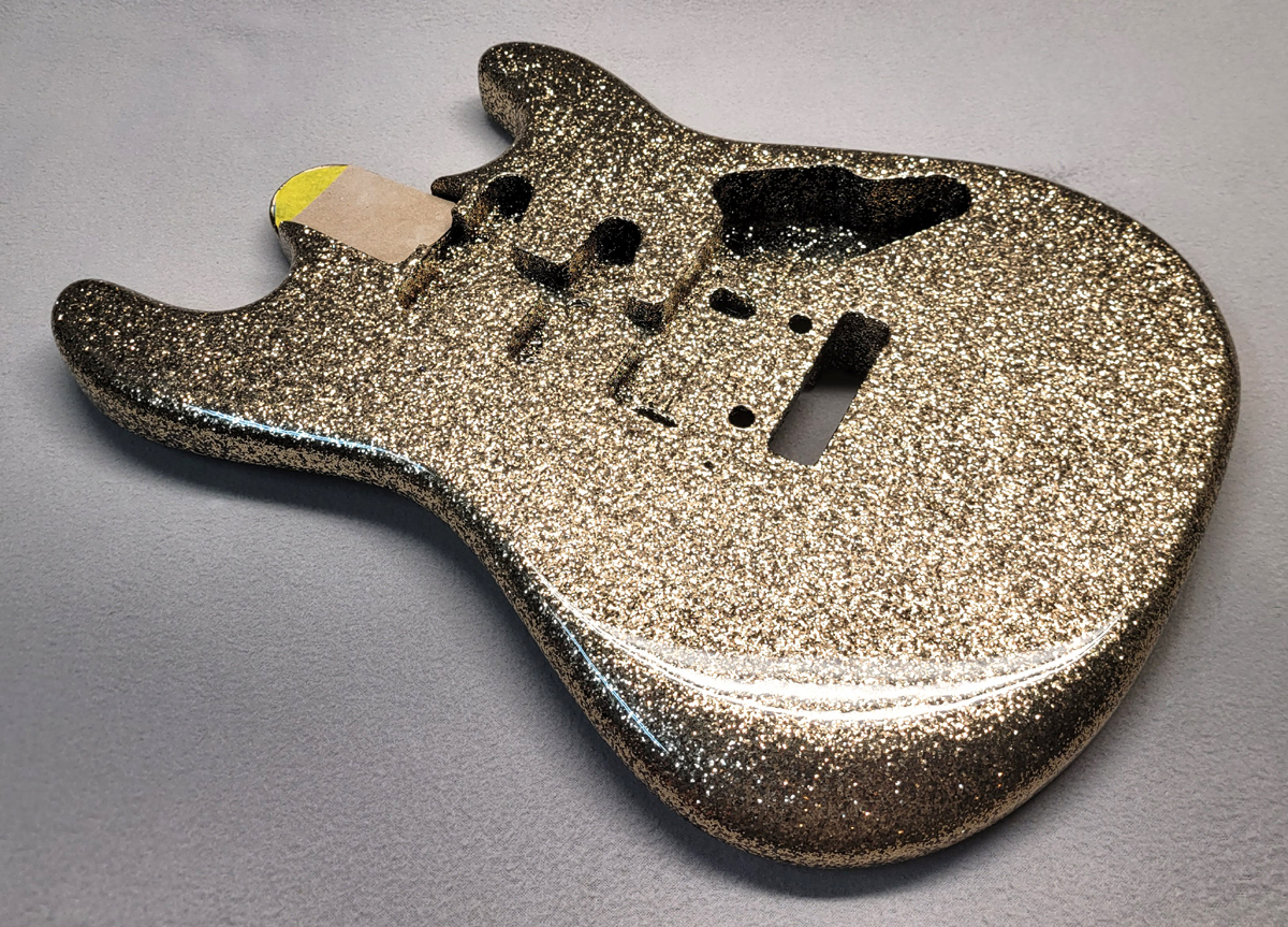 GuitarPaintGuys's tweet photo. Champage Metal Flake - Shipping out! 

https://t.co/HoixSpnfbT

#GuitarPaintGuys #guitarfinishing #guitarpainting #guitar #luthier #metalflake #sparkle #guitarplayer #music #rocknroll https://t.co/8nLGqOyY4q