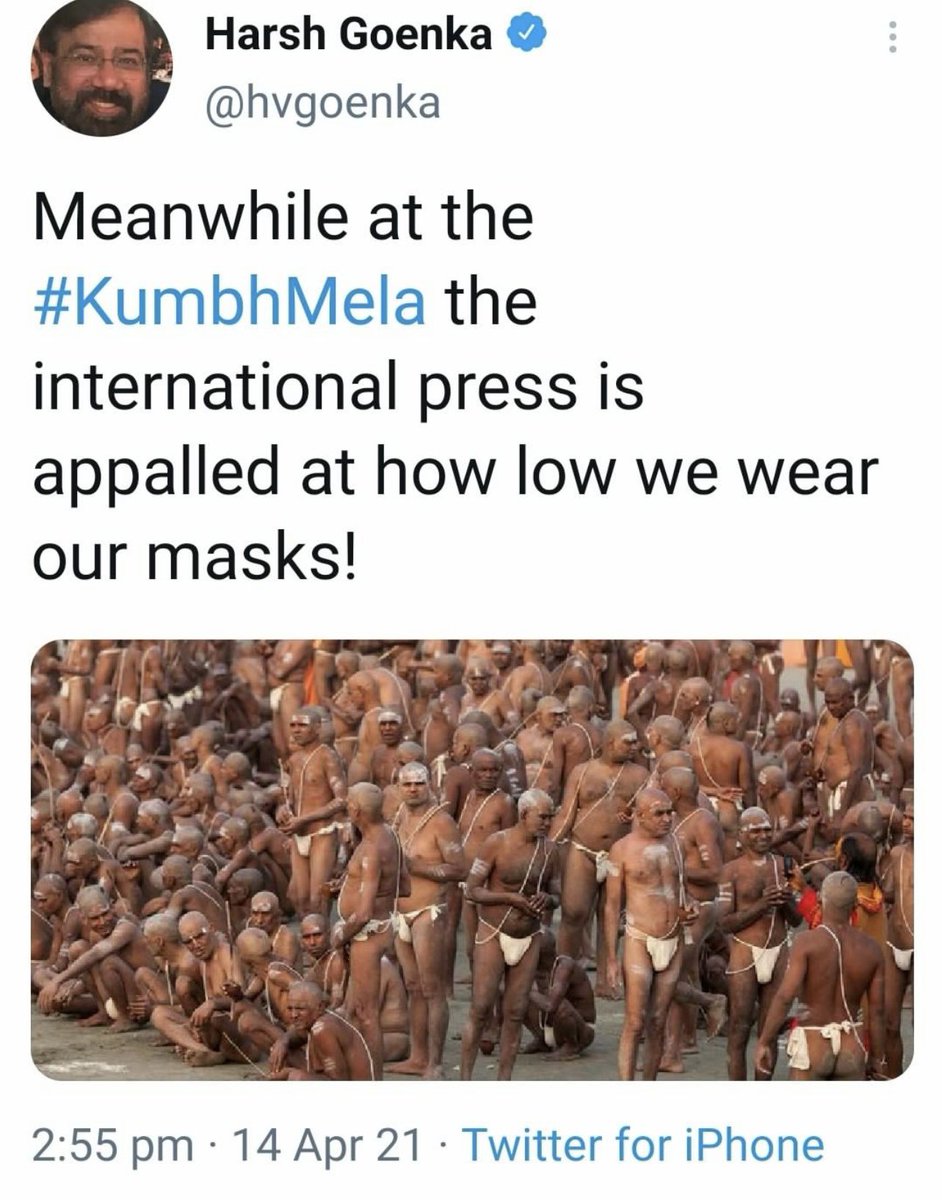 SaffronSwamyy's tweet photo. Hello @hvgoenka 

How you are doing ? 

No Jokes 

No Tweets at all 

Whatever happened
 it was negligible 

Dare to post such things on other faiths ?

And them see the response 

Whatever respect you got till now its gone forever

Business Tycoon 
has become joke Now https://t.co/XWe9sUJc7v