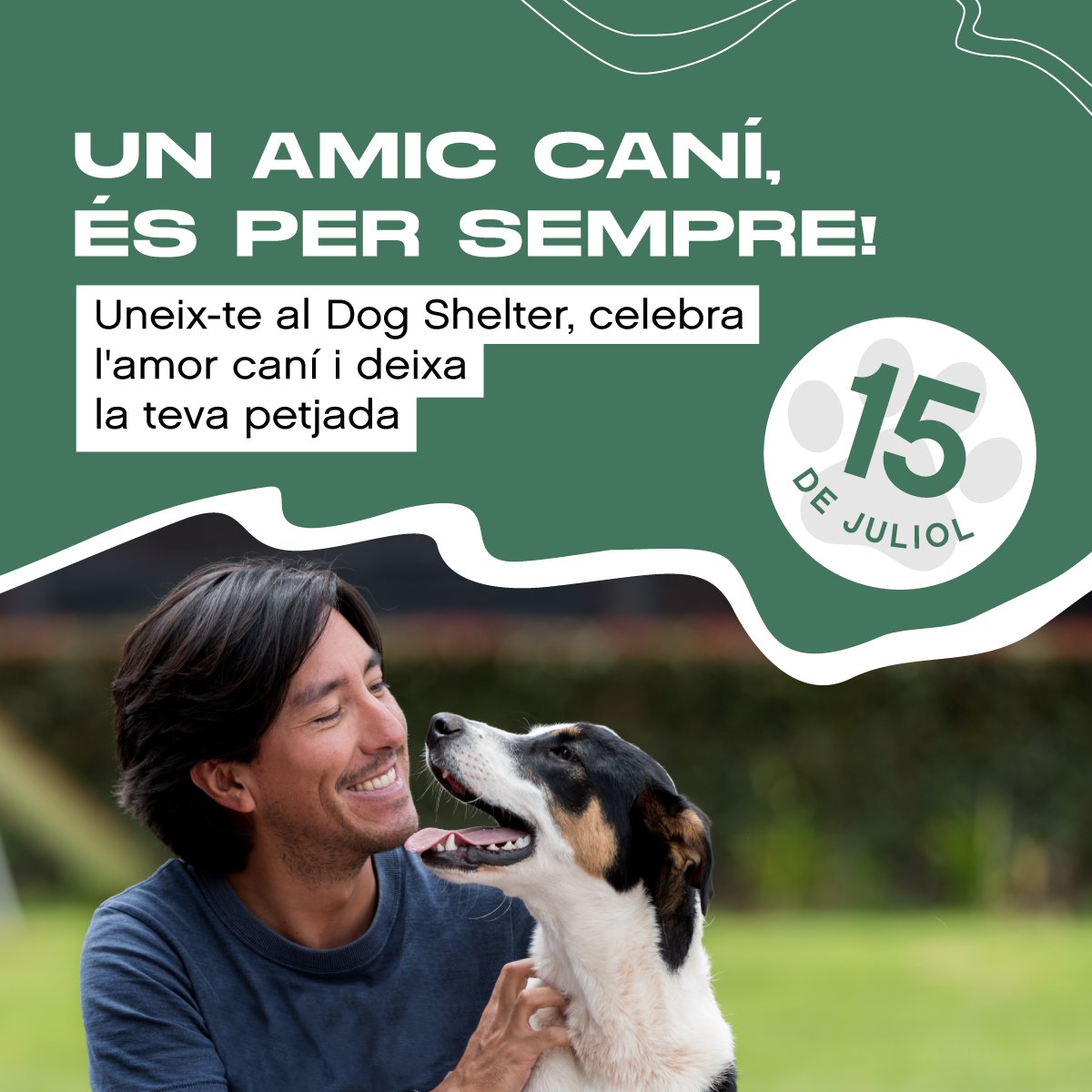 🐶❤️El dia 15 tens una cita al nostre DogShelter. Vine  amb el teu millor amic i aprèn més sobre ells en els nostres tallers. 

La jornada estarà plena de cures pels nostres gossos i de molta diversió 👉ow.ly/k8En50P9lSz 

#LOutletdeBarcelona