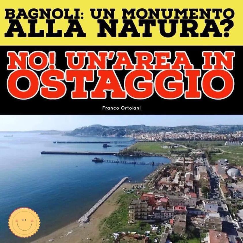 MaestroSMorra's tweet image. #Bonifiche #Zonarossa #maestrosm
#Bagnoli è un monumento della natura e non un #ostaggio ambientale!

21 governi, negli ultimi 30 anni che hanno fatto?
I cittadini cosa chiedono: Bonifiche terra mare, spiaggia libera, parco urbano, cemento zero e rigenerazione urbana.