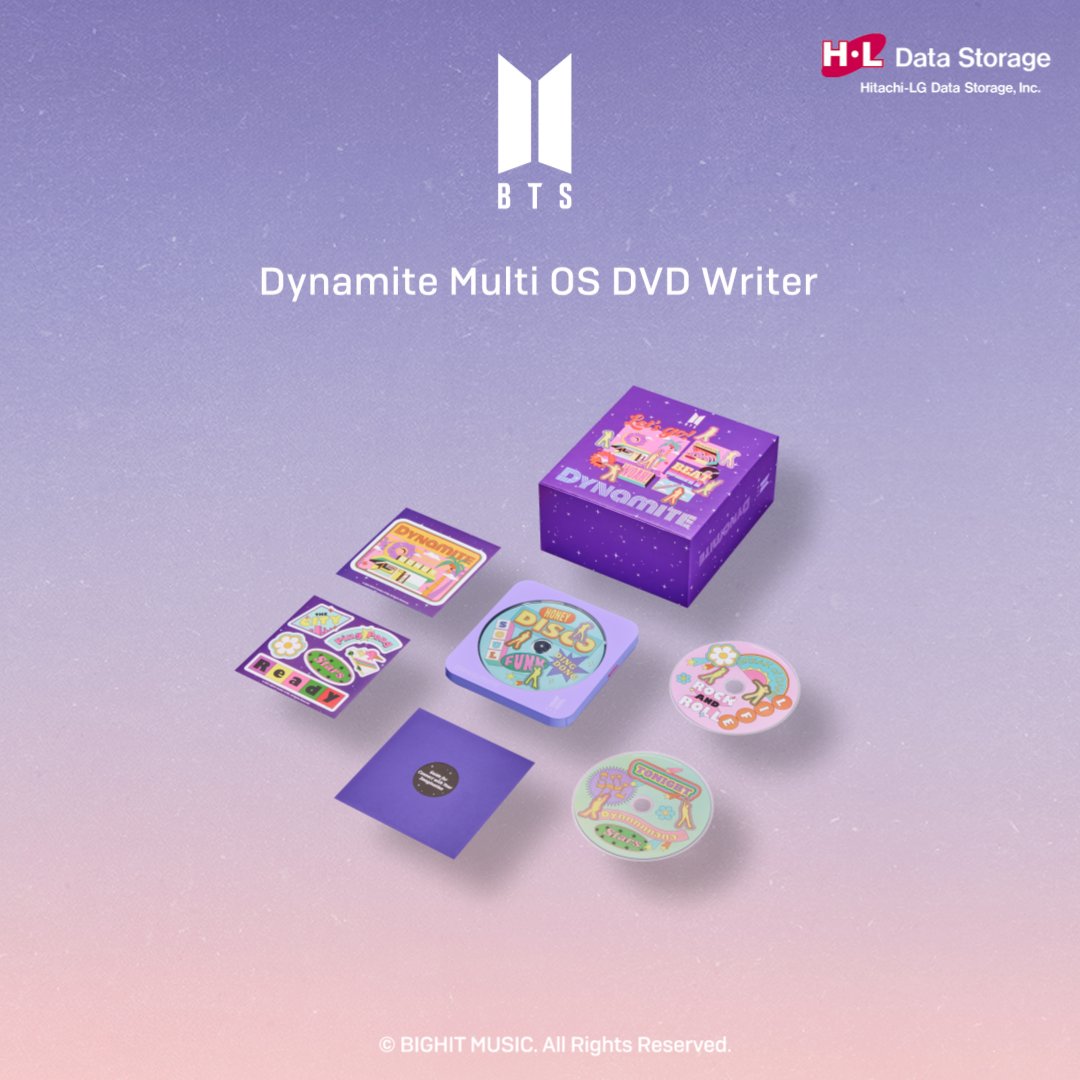 GoldenMoonKShop's tweet photo. PRE ORDER

OFFICIAL BTS DYNAMITE MULTI OS DVD WRITER (HITACHI LG)

🏷️ 3300PHP + LSF
❌BEFORE: 3850PHP❌
📅DOO/DOP : pay as you order or til sold out
🚚MOD: JRS, SCO, LBC COP-COD
💰MOP: gcash unionbank paymaya seabank
📩 DM FOR FORM https://t.co/UtRxBdTGLp
