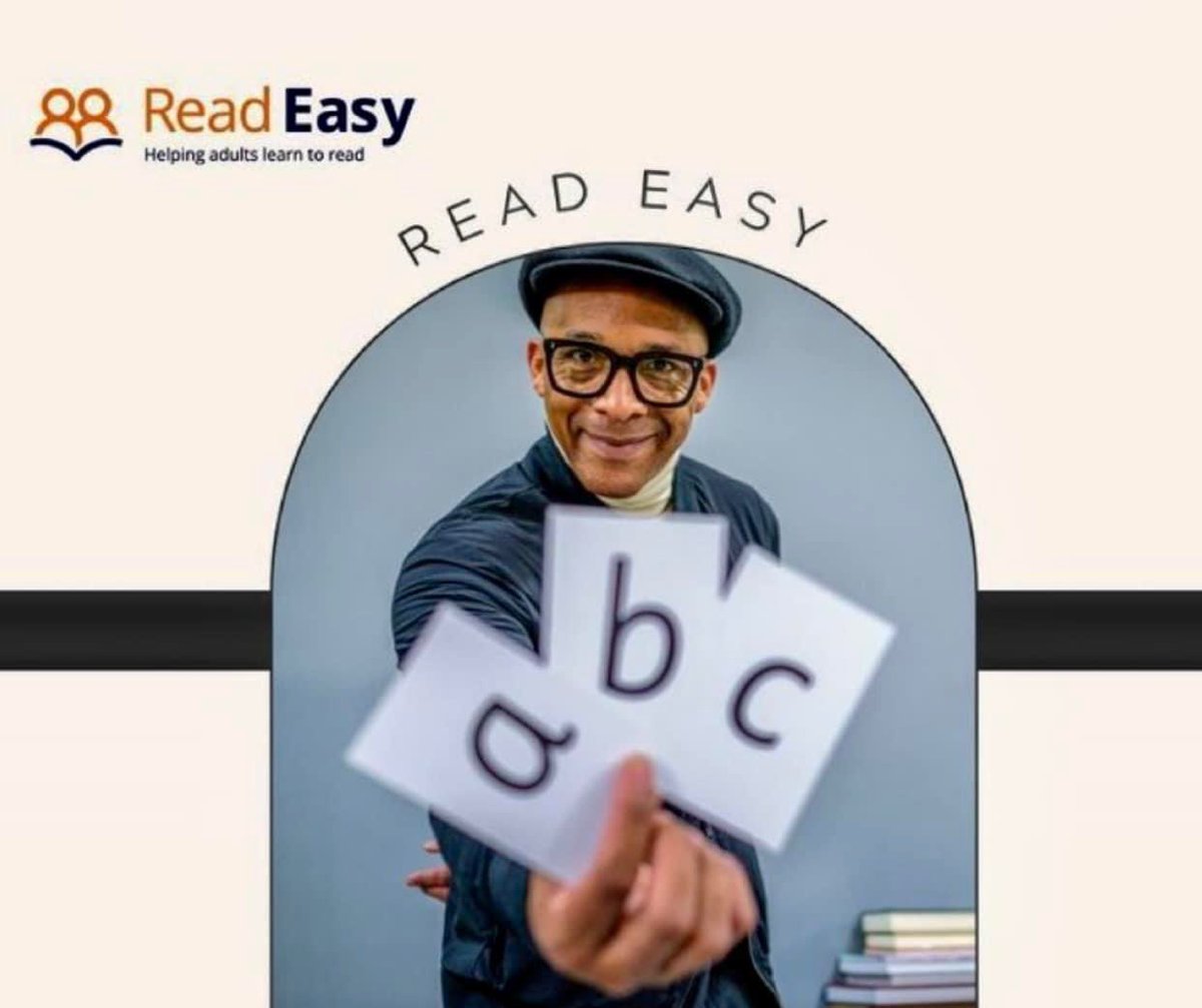 Jay Blades learnt to read with Read Easy at the age of 51.
We provide free, confidential, one-to-one reading coaching for adults 📚
If you know someone who could benefit from our help please get in touch 👋
📞07564 850418
midwarwickshirecoordinator@readeasy.org.uk 
#learntoread