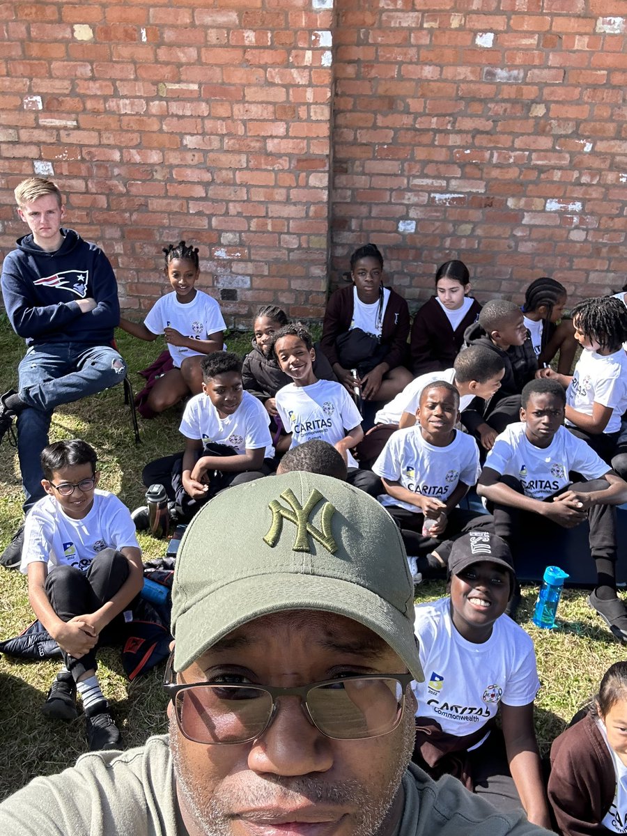 StClaresVoice's tweet image. Caritas sports at St Chads , Saint Clare’s KS 2 squad #caritas #sportsday