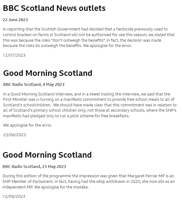 msm_monitor's tweet photo. BREAKING

A 𝙏𝙃𝙄𝙍𝘿 complaint in a month has been upheld against BBC Scotland. All three have related to false claims about the SNP/Scottish Govt. https://t.co/G7Y6ZNsl2K