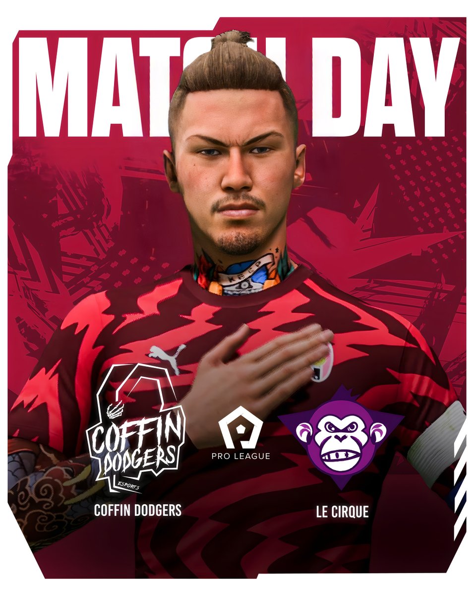 Tonight we take on Le Cirque in Match Day 2 of <a href="/proleaguede/">ProLeague DE</a> live from 2100 CET