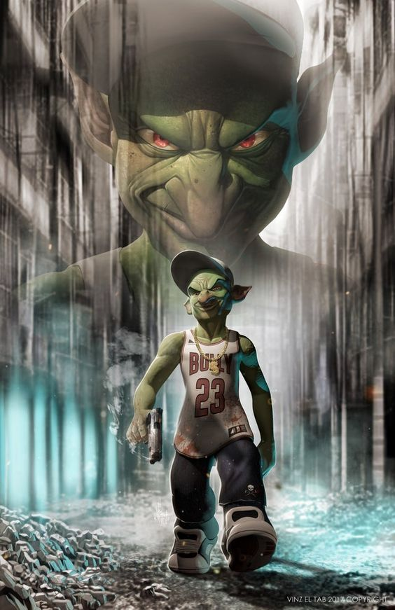 Goblin posting on Twitter "who is this wizard guy and why do they call him fireball"