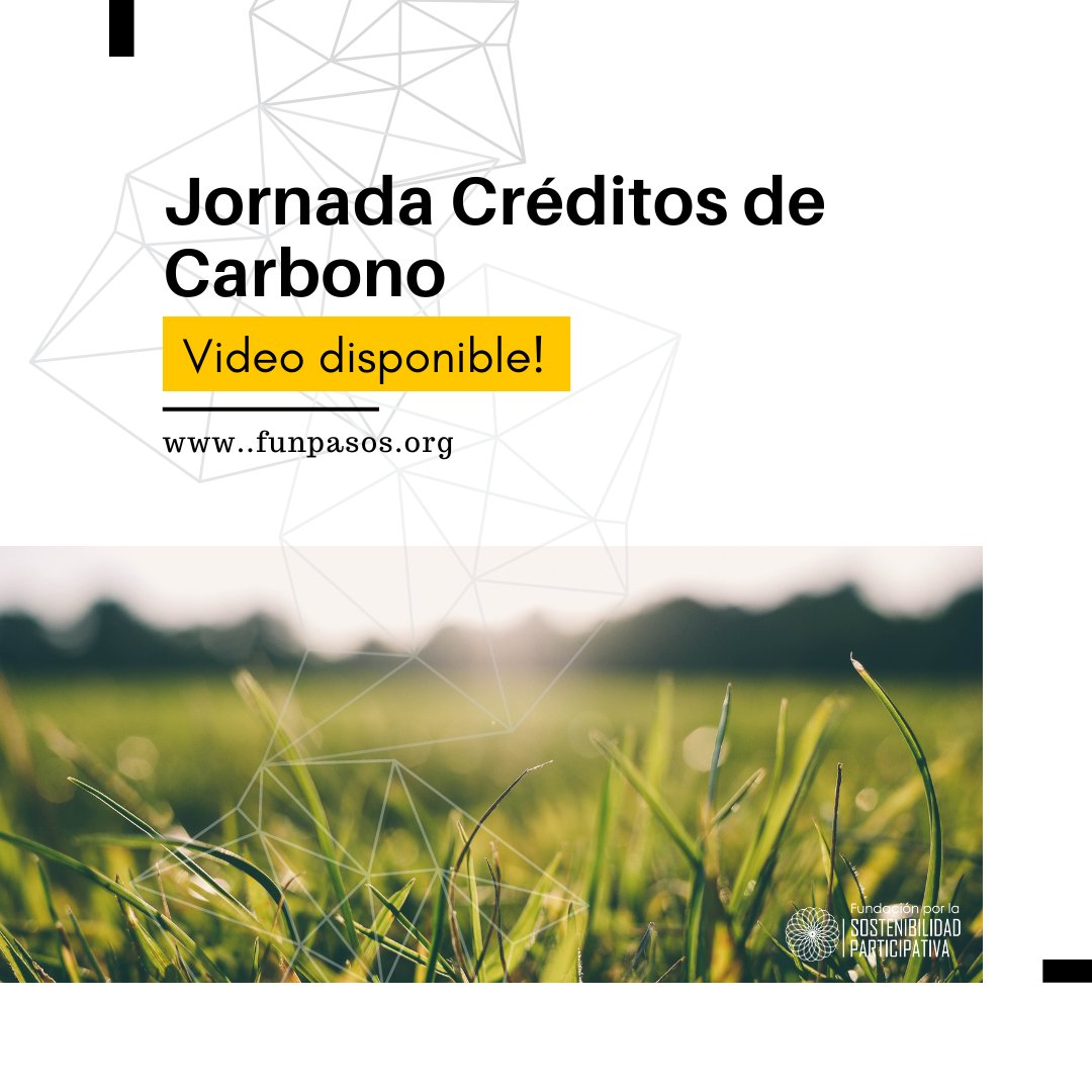 Funpasos_'s tweet photo. 📢Ya puedes ver la grabación de la Jornada sobre #CréditosdeCarbono en nuestra web y canal de Youtube.
VER JORNADA CRÉDITOS DE CARBONO
👉https://t.co/IC8Sv51Bwv
#MedioAmbiente #YouTube #carbono #emisiones https://t.co/pT1wCUo0mz
