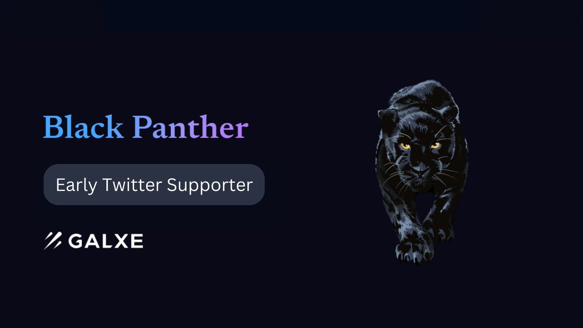 Our early twitter supporter campaign powered by
<a href="/Galxe/">Galxe</a> is running full steam ahead 🔥

Early participation in our <a href="/Injective_/">ninja</a> incentivized testnet will allow you to unlock rewards in the future 👀

Do not miss out! Click on this link to get started 👇

galxe.com/blackpanther/c…