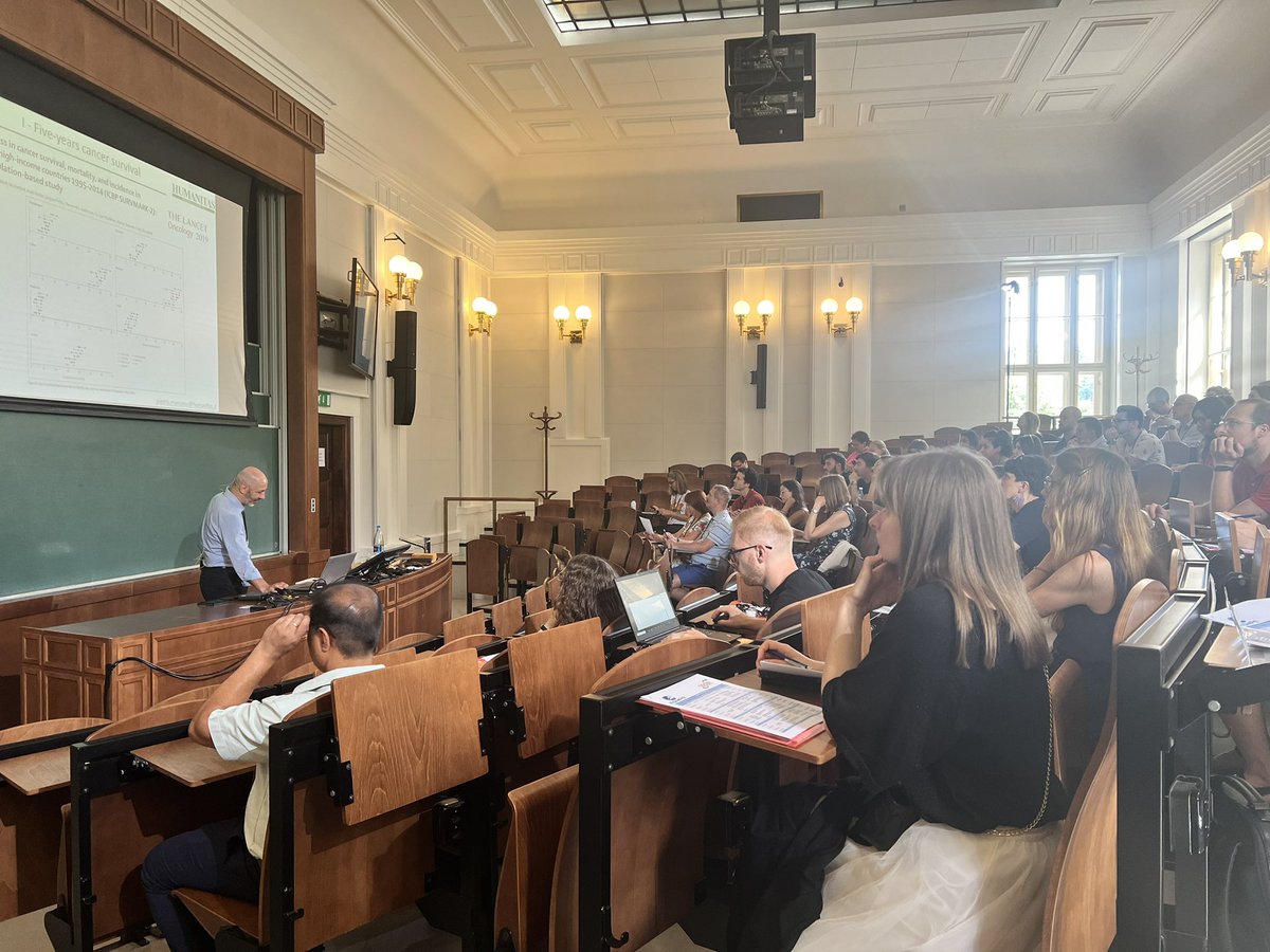<a href="/MancosuPietro/">Pietro Mancosu</a> kicks off the <a href="/EFOMP_org/">EFOMP</a> ESMPE #SABR course with the history of this technique. A full house in sunny Prague #medphys