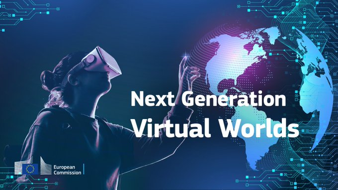 🤖Innovative technologies are foundations for next-generation #VirtualWorldsEU that will bring transformative shifts in tech, society &amp; the economy.

🤔But why is this happening now? How big are virtual worlds in the EU?

Learn more in the report👉europa.eu/!QkhDJY