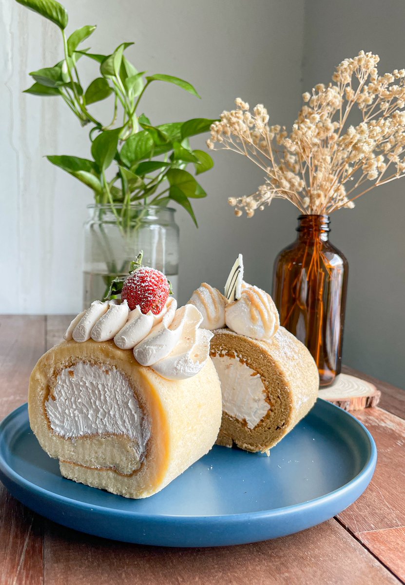 tedboybakery's tweet image. Sepetang bersama special edition vanilla gula melaka swiss roll &amp;amp; coffee kick swiss roll!

#tedboy #swissroll #teatime #newmenu #freshlybaked