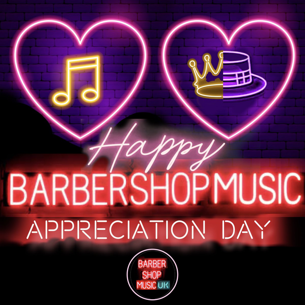 🎉💈 Happy Barbershop Music Appreciation Day!💈🎉
Let’s all celebrate everything that’s great about Barbershop music... so please let us know how your quartet or chorus are celebrating the occasion today! 
👏🏻💈🎶🎉👑⭐️ 
#barbershopmusicappreciationday  #SweetAdelinesDay