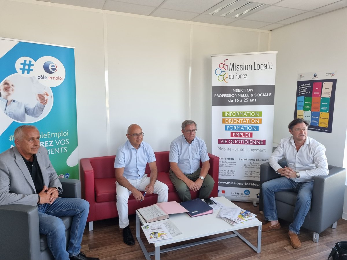 [Actualité] Signature de la convention de partenariat renforcé avec la Mission Locale du Forez.