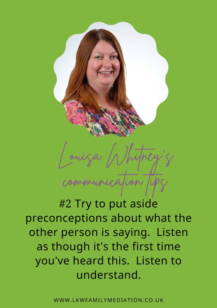 LKWFamMed's tweet photo. Simple changes to how you and your ex communicate can make a big difference to how your discussions pan out.  #lifeafterseparation #coparenting #divorce https://t.co/r0SPGDpUya