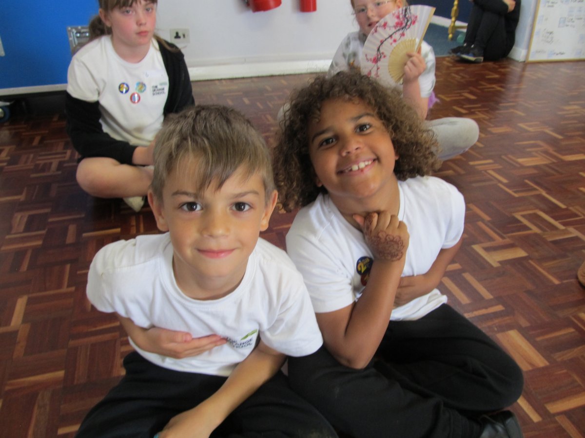 White tema having fun together. 🙂