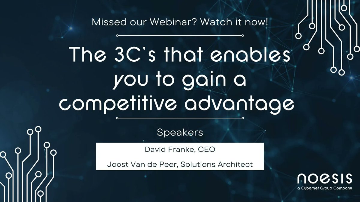 OptimusByNoesis's tweet image. Missed our webinar on how a robust infrastructure with enable you to unleash the full potential of Data-Driven Collaborative Engineering?

Follow the recording here -buff.ly/3JIUTkB 

#CollaborativeEngineering #Cloud #RobustInfrastructure