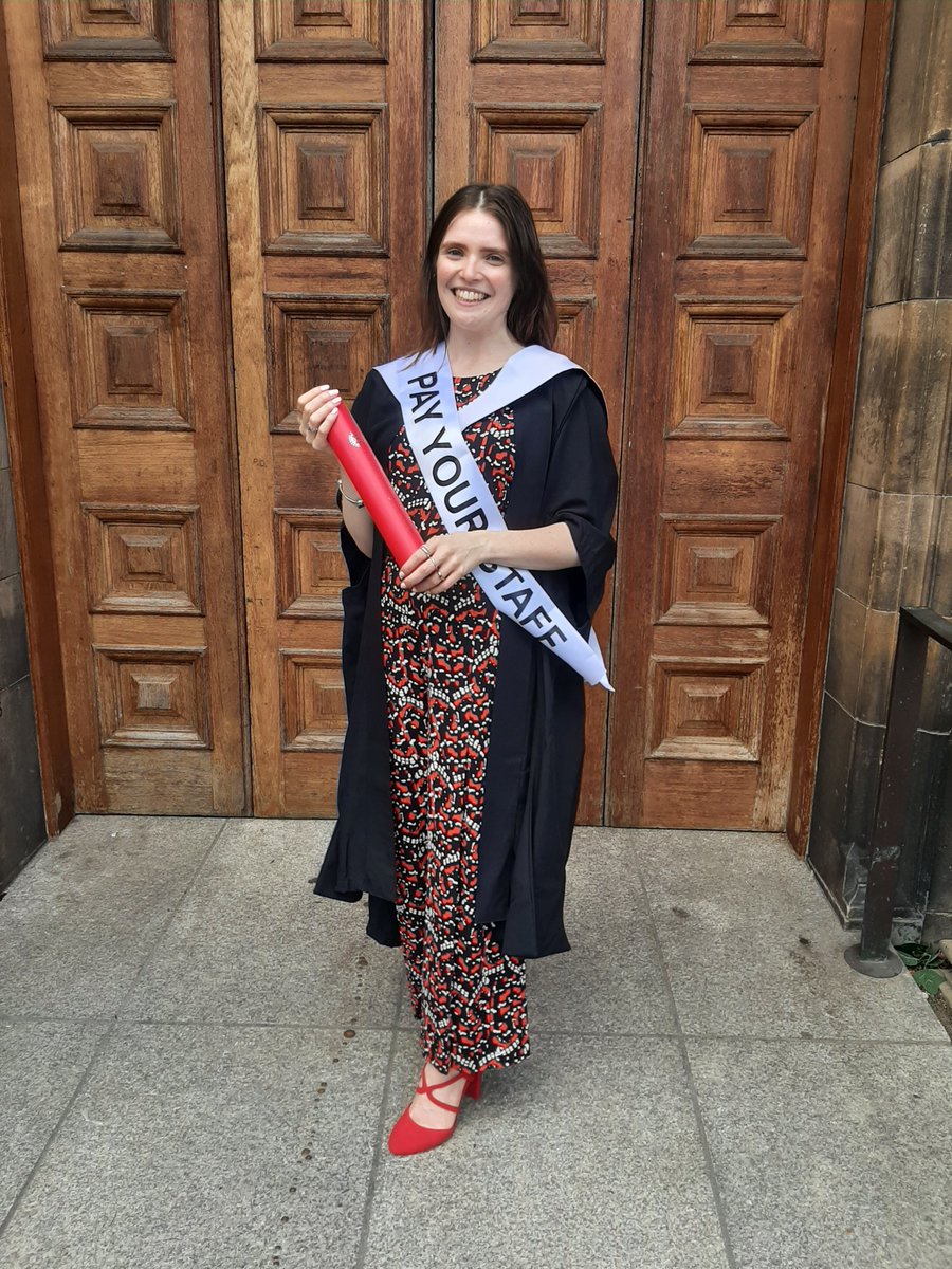 All dressed up and no degree... yesterday I received a letter of apology instead of a degree because @EdinburghUni is run by greedy management who refuse to pay their staff properly. PAY. YOUR. STAFF. #EdinburghGrad #SettleTheDispute