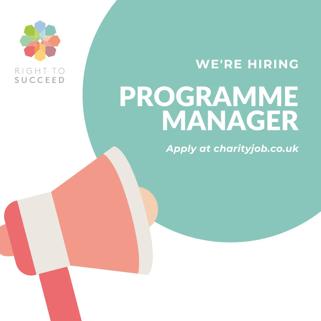 Right2Succeed's tweet photo. 📣 We're recruiting for an exceptional Programme Manager to deliver our Greater Manchester Education programmes . If you want to make an impact in community change as part of a fast-paced, place-based change charity apply now: https://t.co/zSQA4dsQvj https://t.co/gIxy6fXlTf