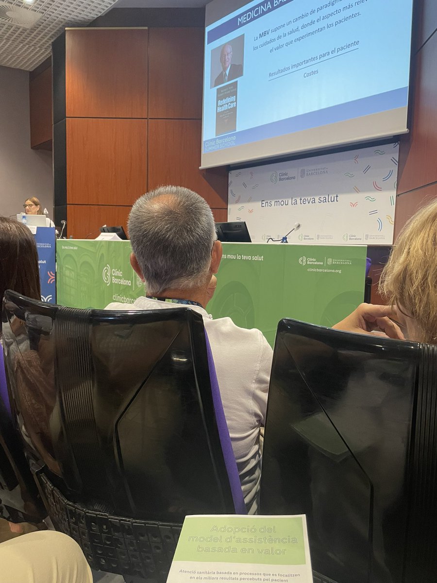 Avui a la Summer School: Adopció del model d’assistència basasa en valor <a href="/hospitalclinic/">Hospital Clínic</a>